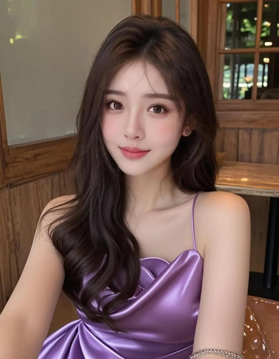 紫韵佳人 原来ai写真可以这么美 人生总得有一套ai写真吧 谁拍谁好看...