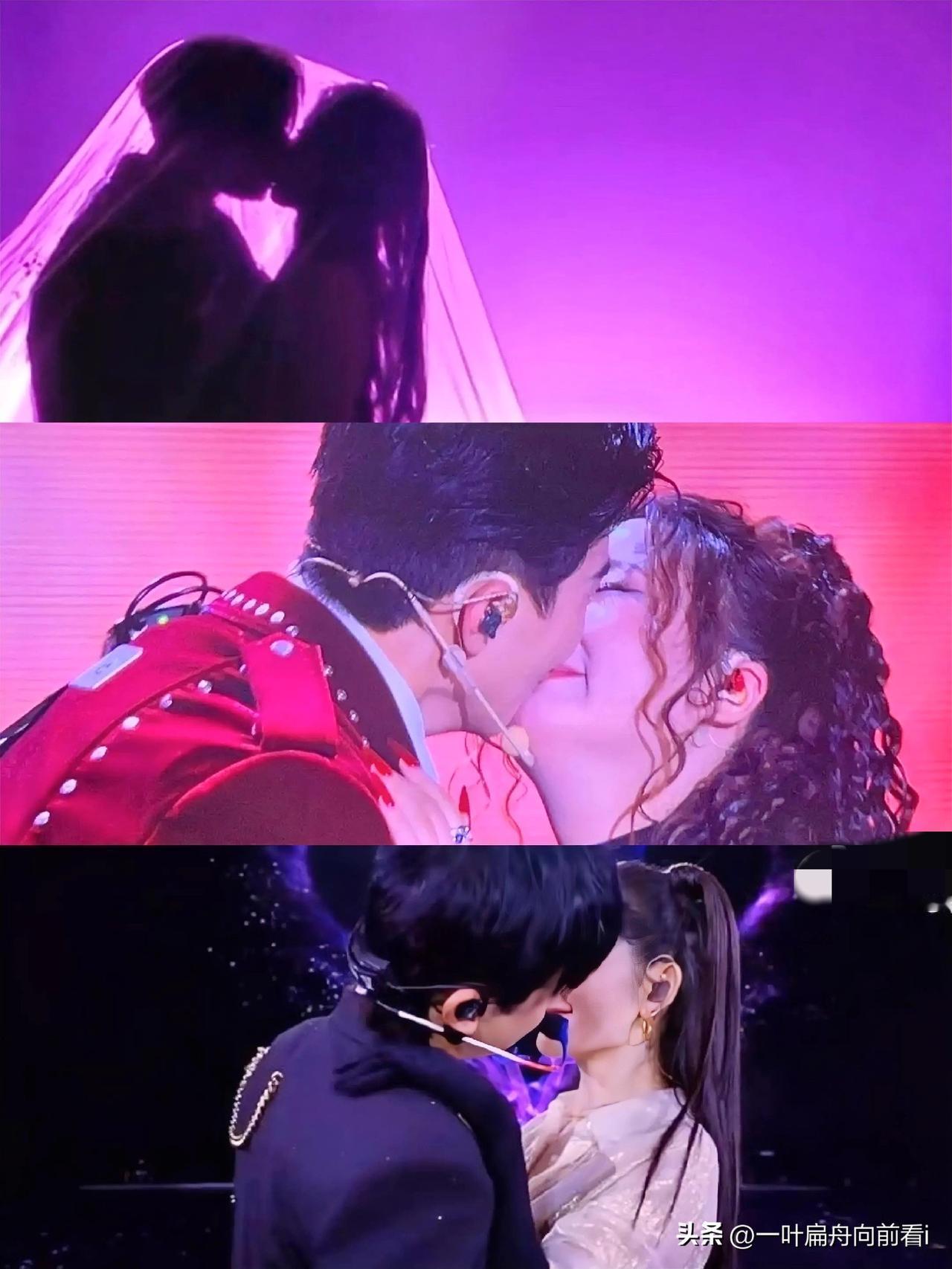 这下可热闹了，
不仅现场观众尖叫连连，

全国网友也知道了，今年的跨年晚会，直接