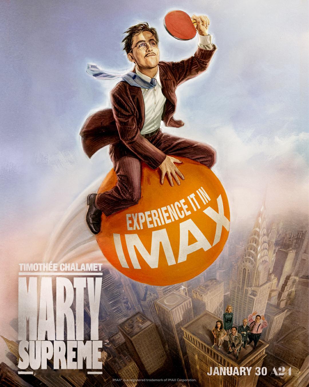 奥斯卡提名甜茶Timothée Chalamet口碑票房双爆力作至尊马蒂首曝I