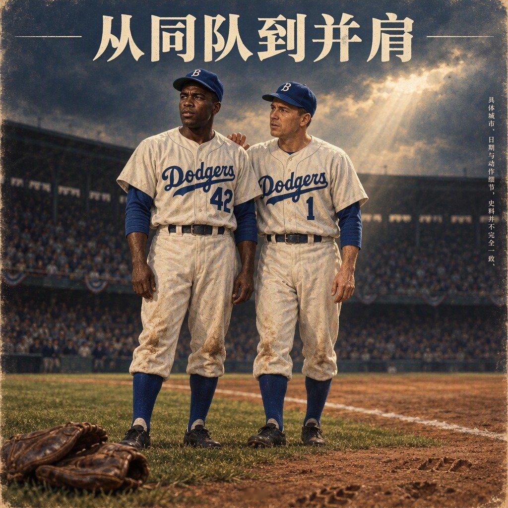 1947年春天，杰基·罗宾逊第一次走进布鲁克林道奇队更衣室时，最难判断的并不只是
