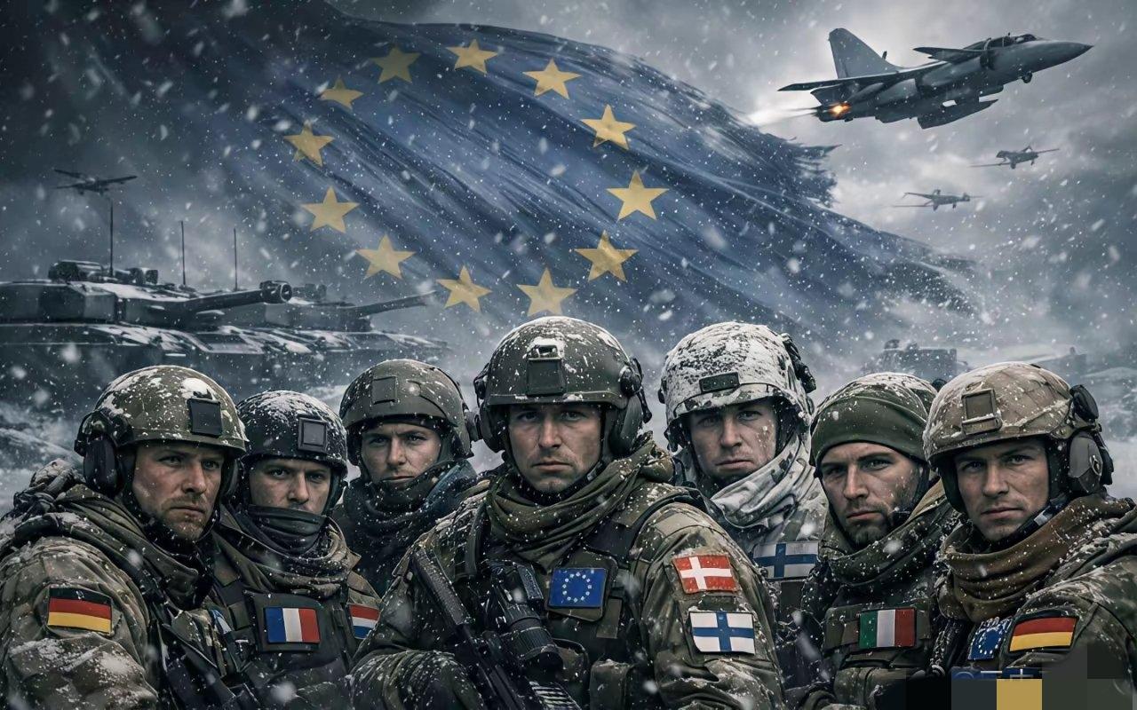 欧洲援助丹麦格陵兰岛的大军已陆续抵达……

他们是：法国、德国、挪威、瑞典以及英