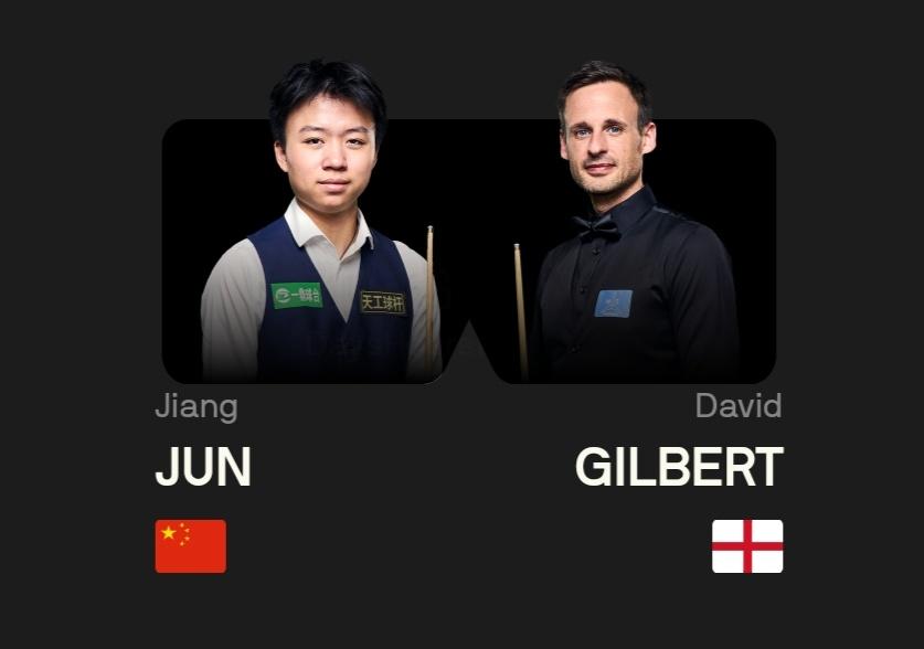 惊天大逆转！江俊4-3逆转击败吉尔伯特，挺进苏格兰赛16强！
 
 
北京时间1