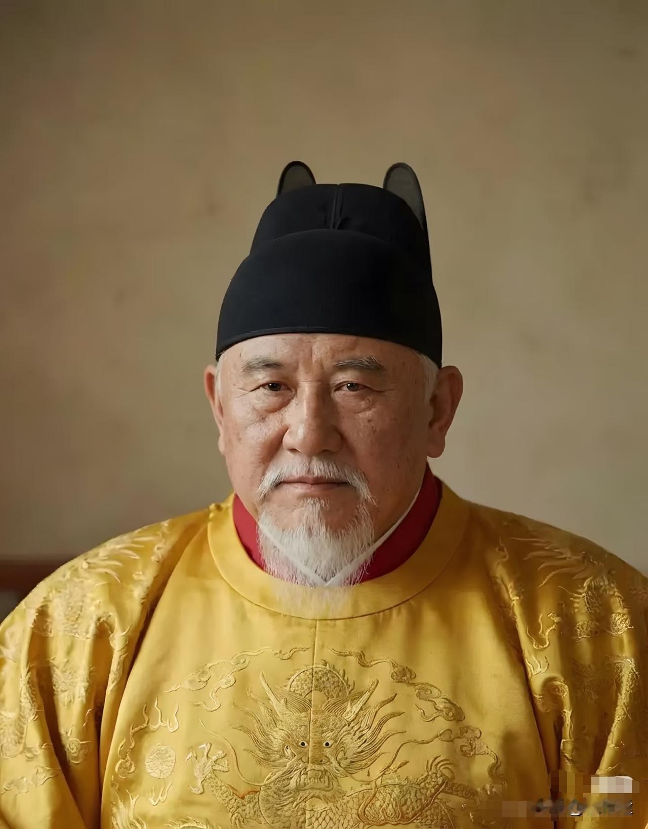 朱元璋长相那可是千古谜案。如今流传的画像有两种极端，一种是四方团脸、威武霸气；另