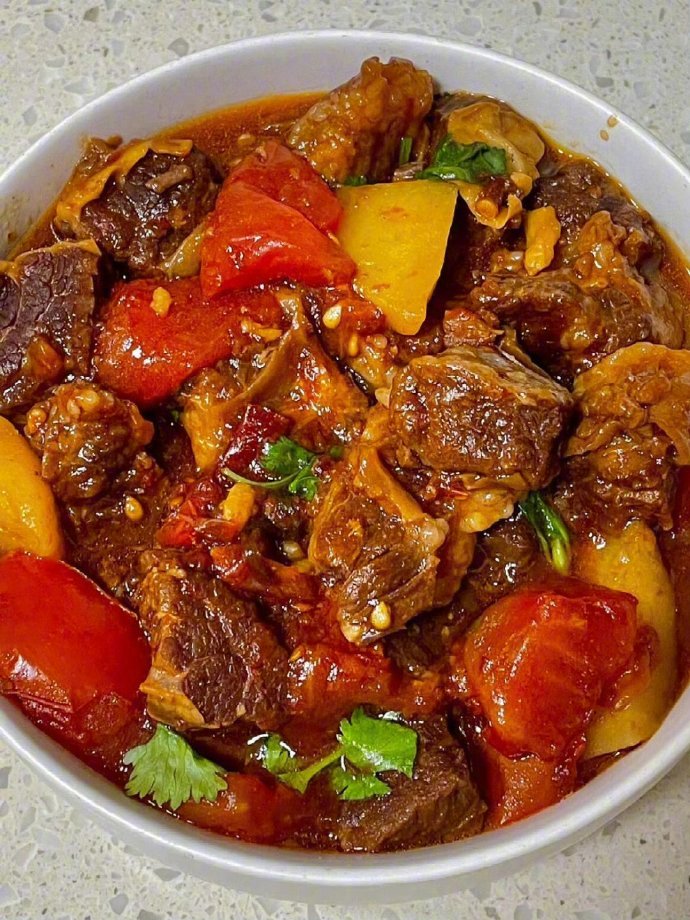 🍅番茄土豆炖牛腩 ​​​