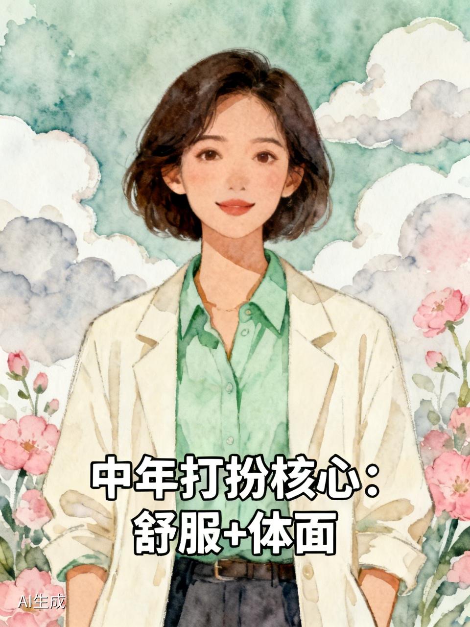 人到中年，必须认真打扮自己！这可不是为了讨好别人或装嫩。
很多中年人容易陷入“随