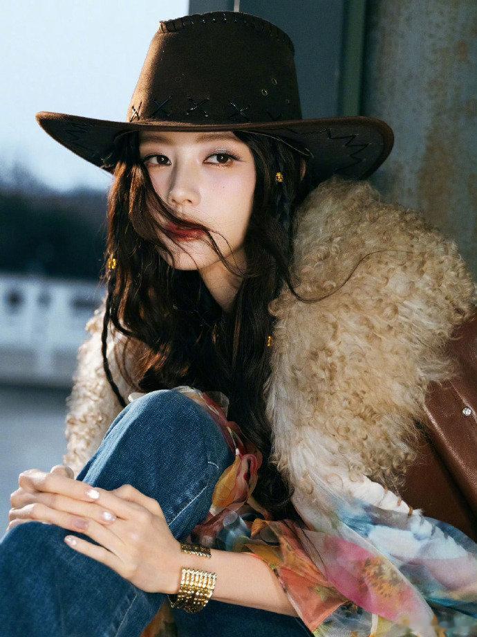 李一桐西部牛仔look  李一桐马场女主人 李一桐马场女主人 