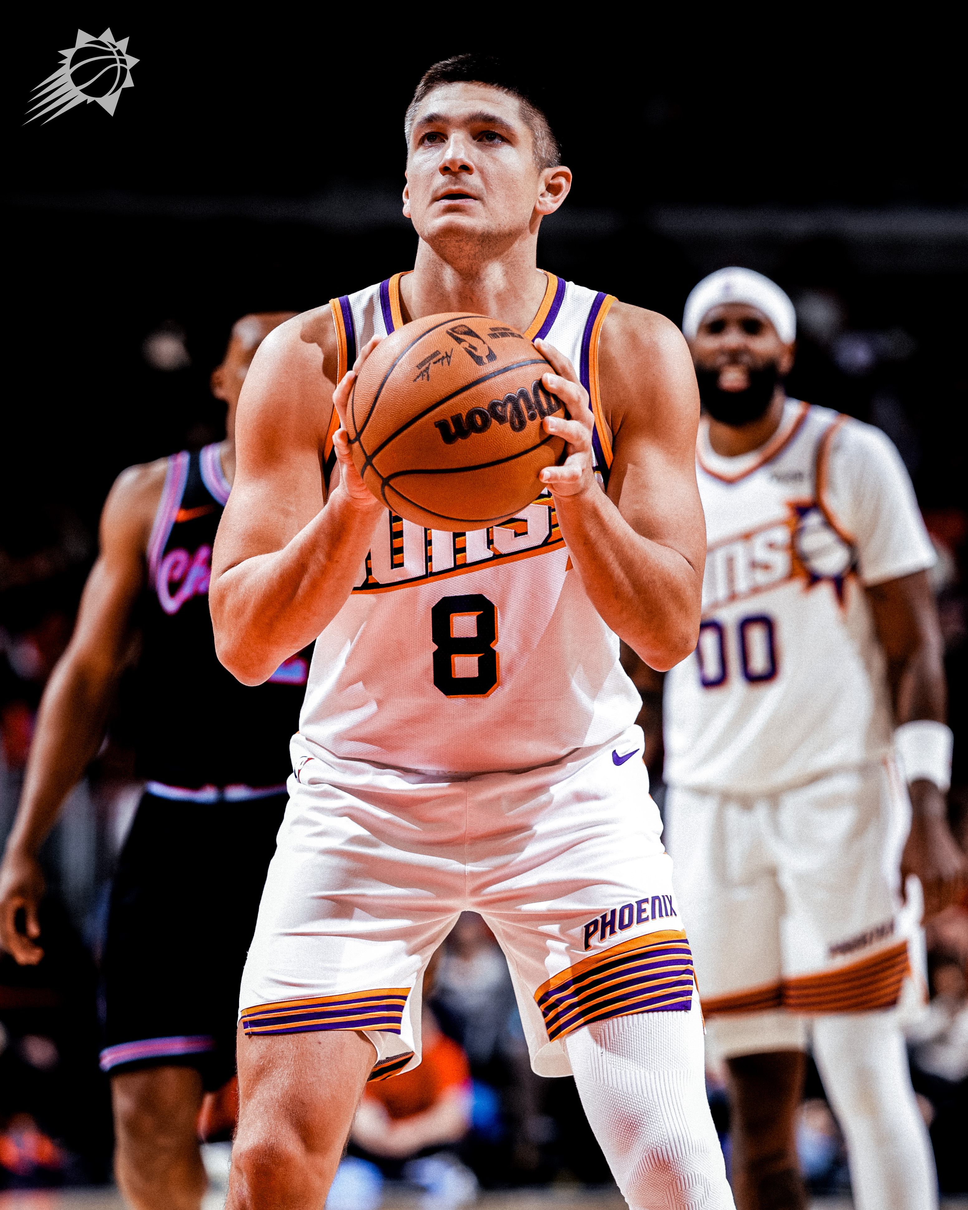 对手打了个10-0，阿伦领到个第五次犯规菲尼克斯太阳 ｜太阳vs公牛 ｜旭日东升