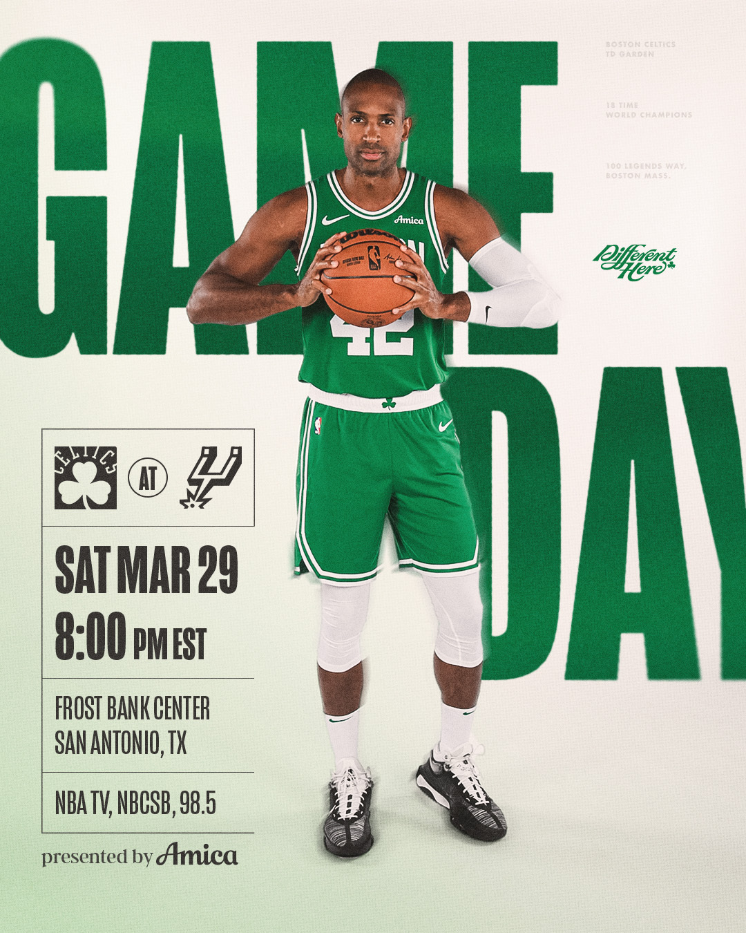 凯尔特人国度 GAME DAY ! LET‘S GO CELTICS ☘️ 🏀