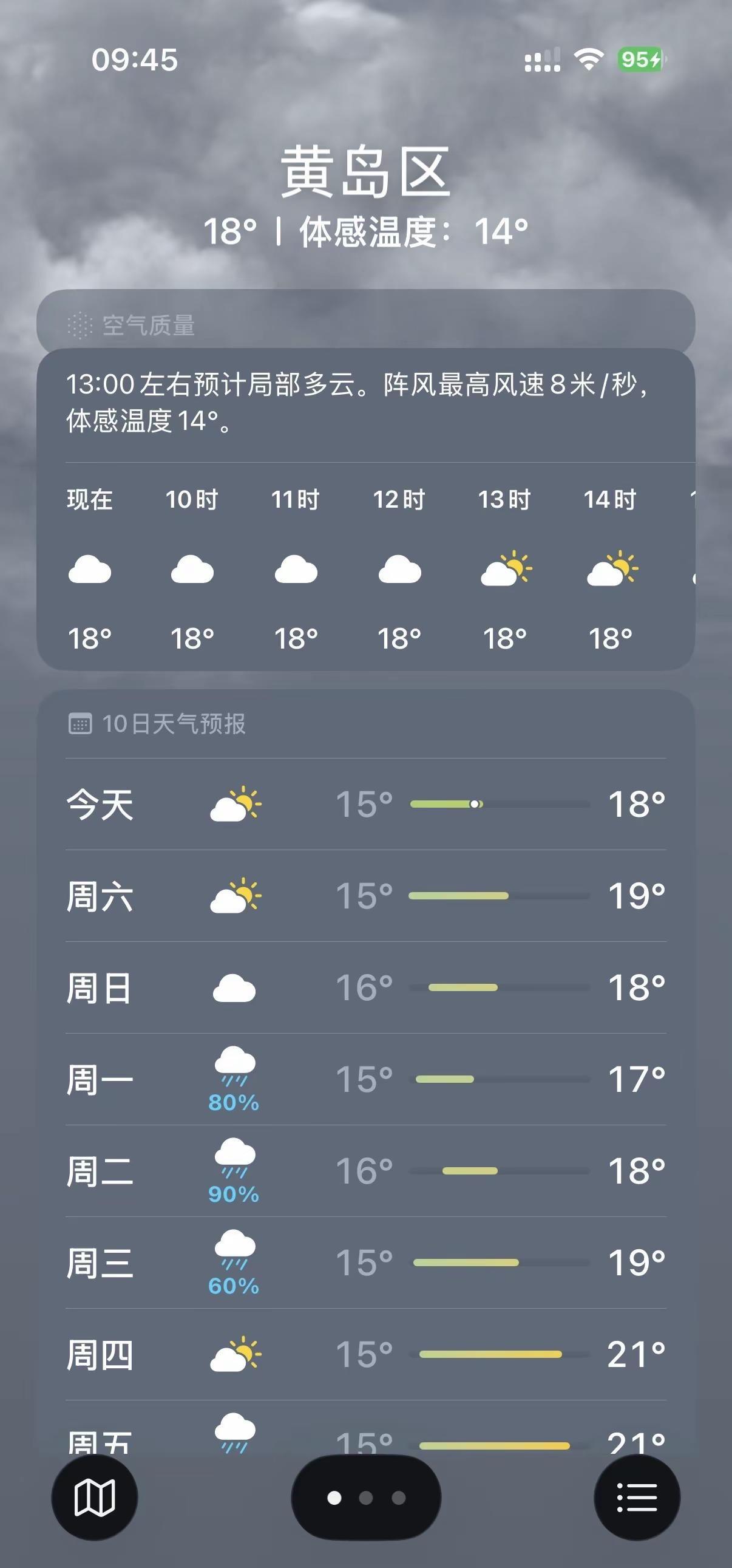 能不能让山东省青岛市黄岛区的天气冷哭了🥹青岛市哪个地方最暖和🙈