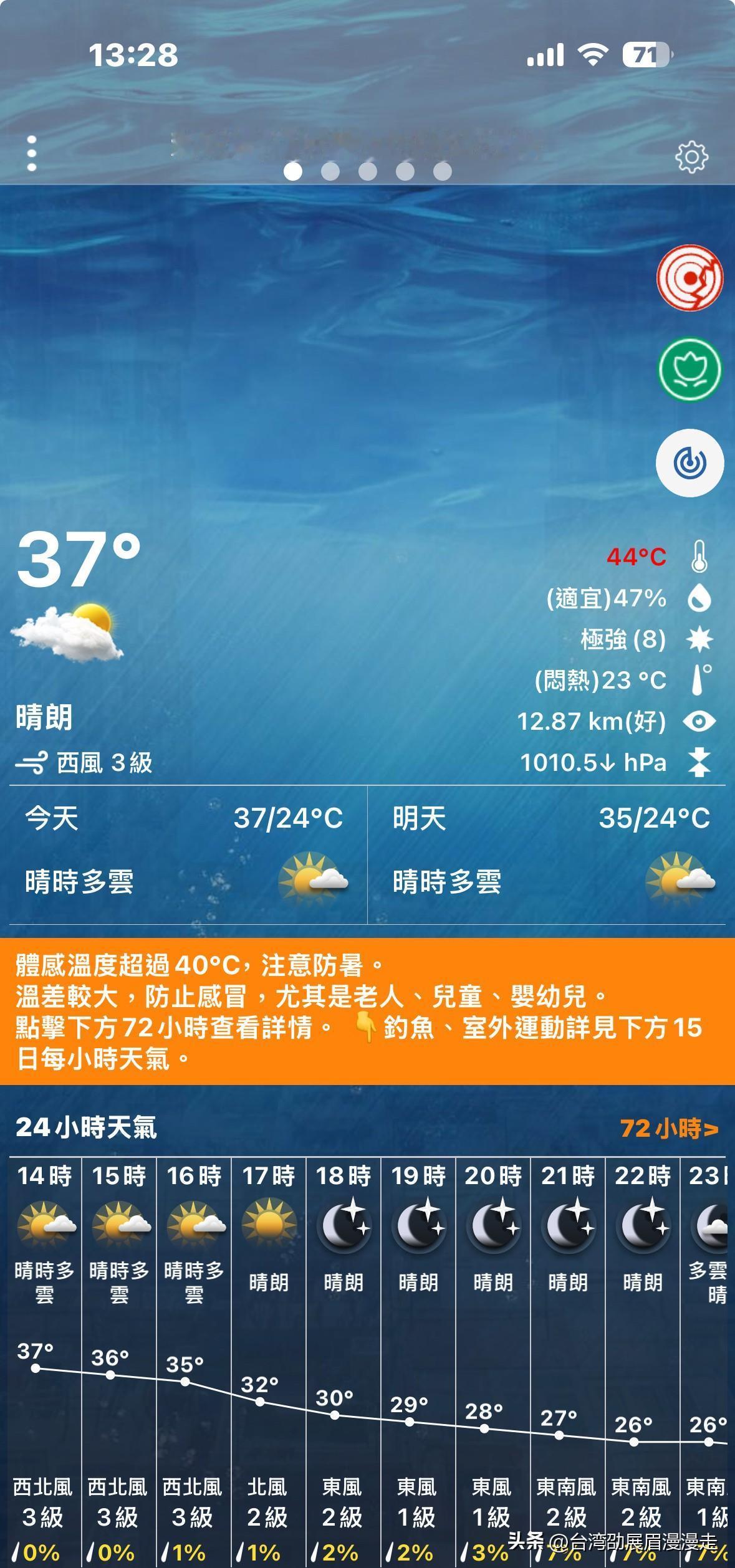 都已经要10月份了，台北今天室外气温居然高达37度，回来不过一周，整个人+狗，都