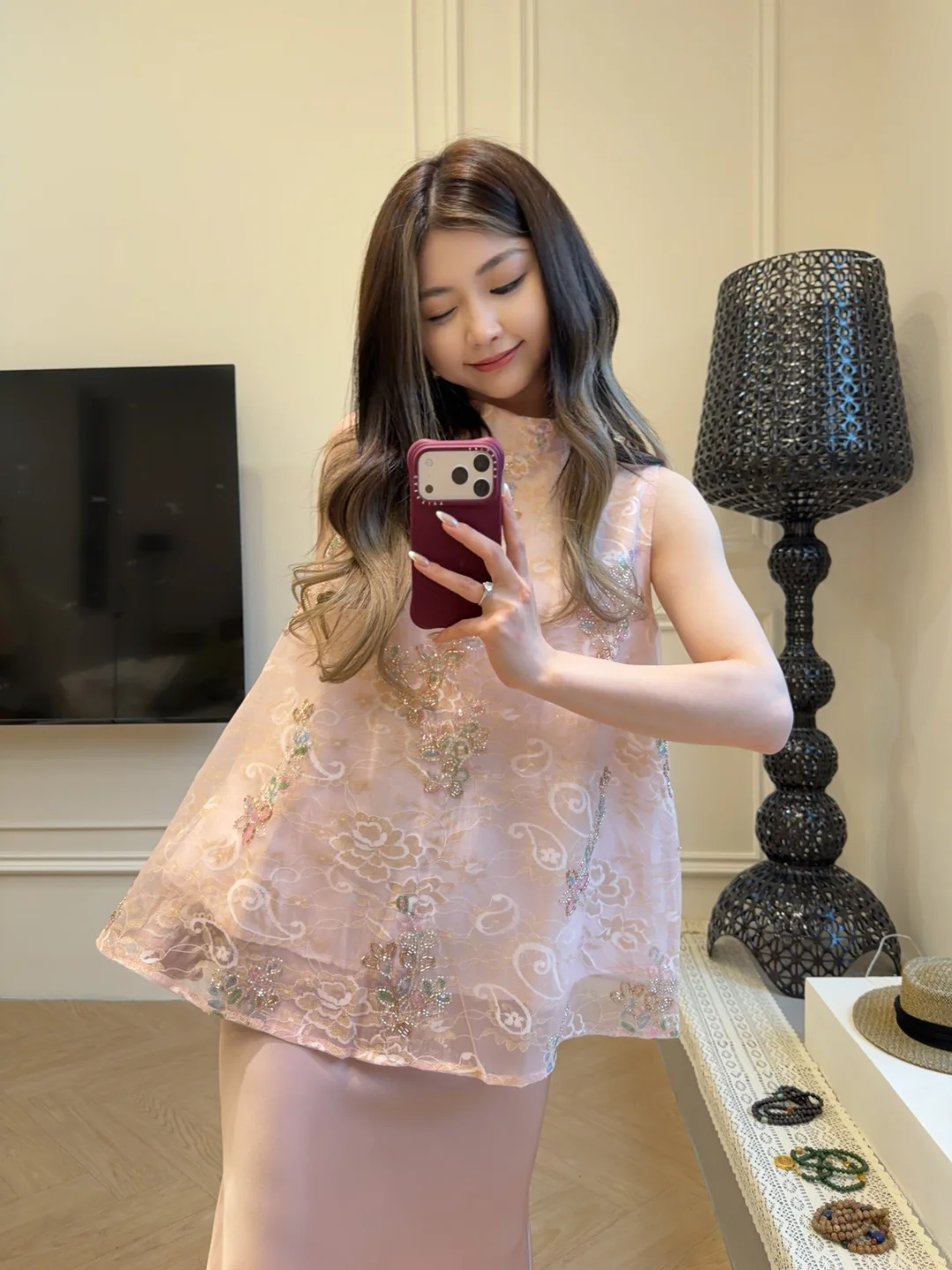 155 🎀Infp穿搭 今天是粉色温柔千金穿搭