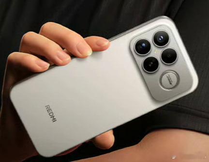 红米K90 Pro Max长这样，谁知道摄像头旁边的圆圈是啥？[笑cry] ​​