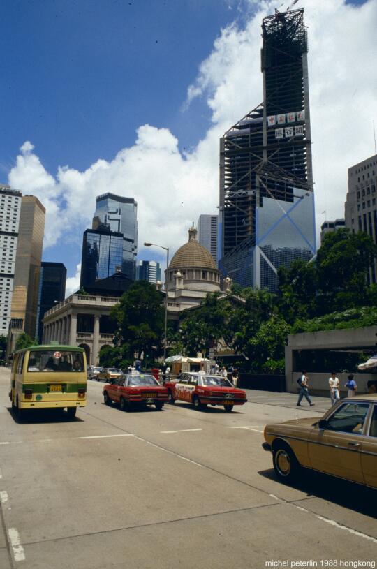 1988年香港记忆，重温昔日的璀璨，摄影:Michel Peterlin