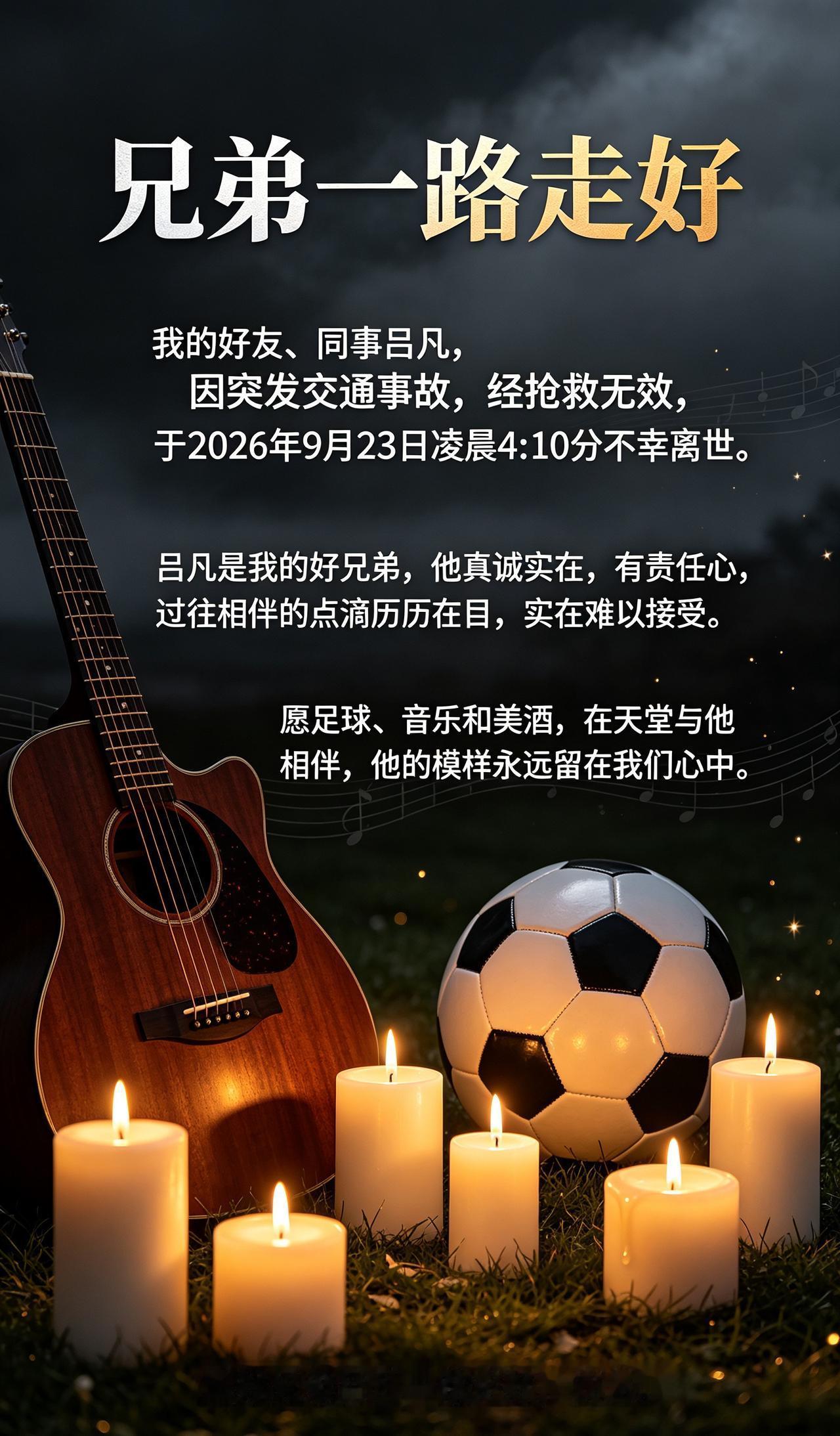 好兄弟，一路走好