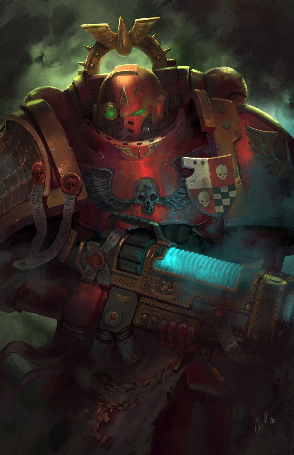 战锤40k 圣血天使by Jerry Padilla 