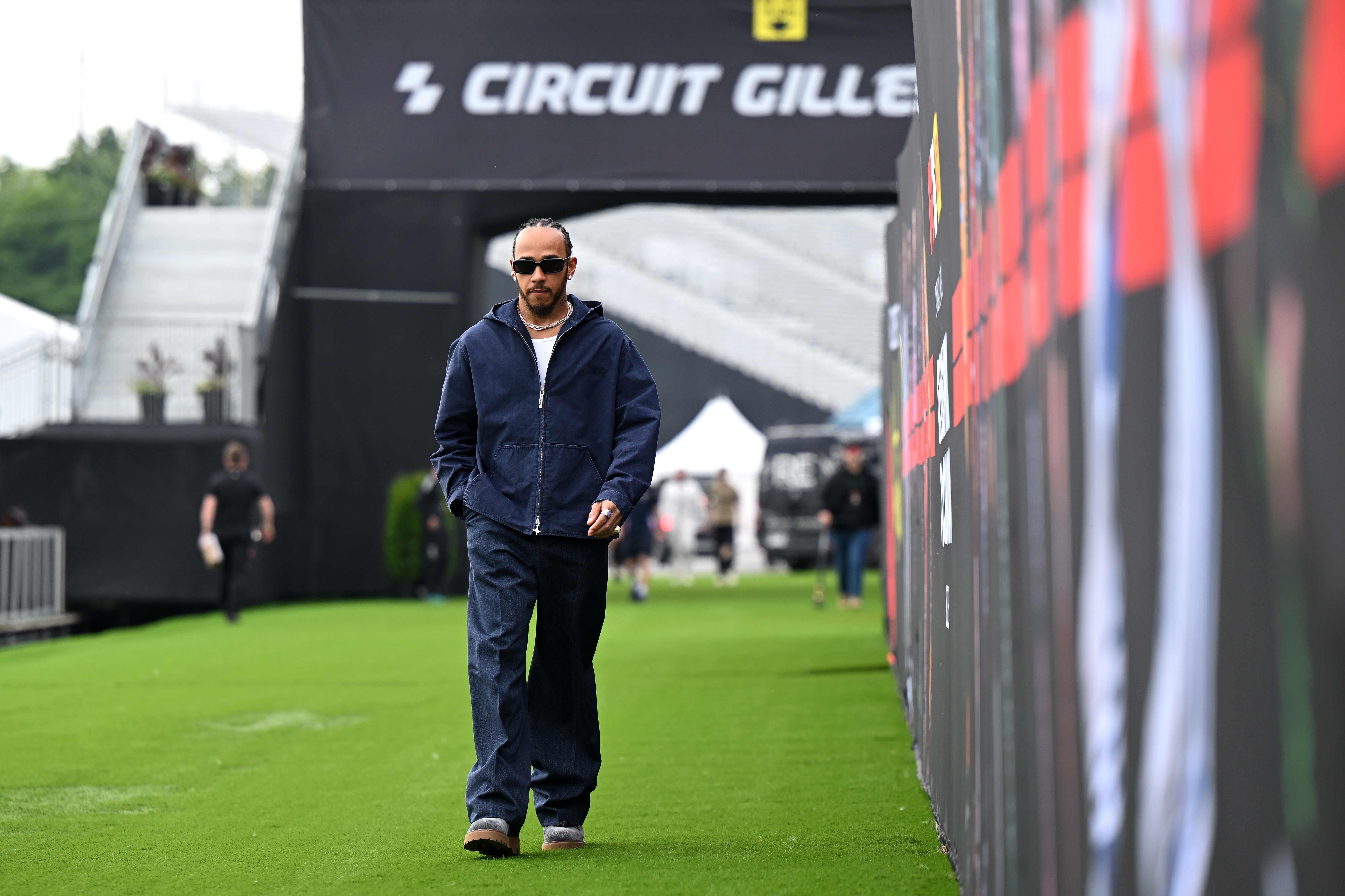 F1 周四老汉穿着私服上班📸2025F1加拿大大奖赛 ​​​