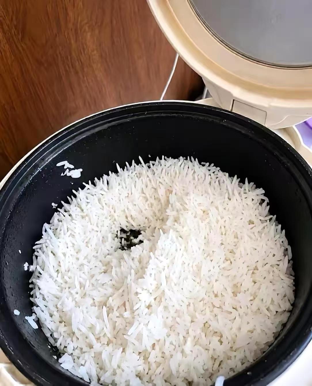 这大米怎么都站起来的呢