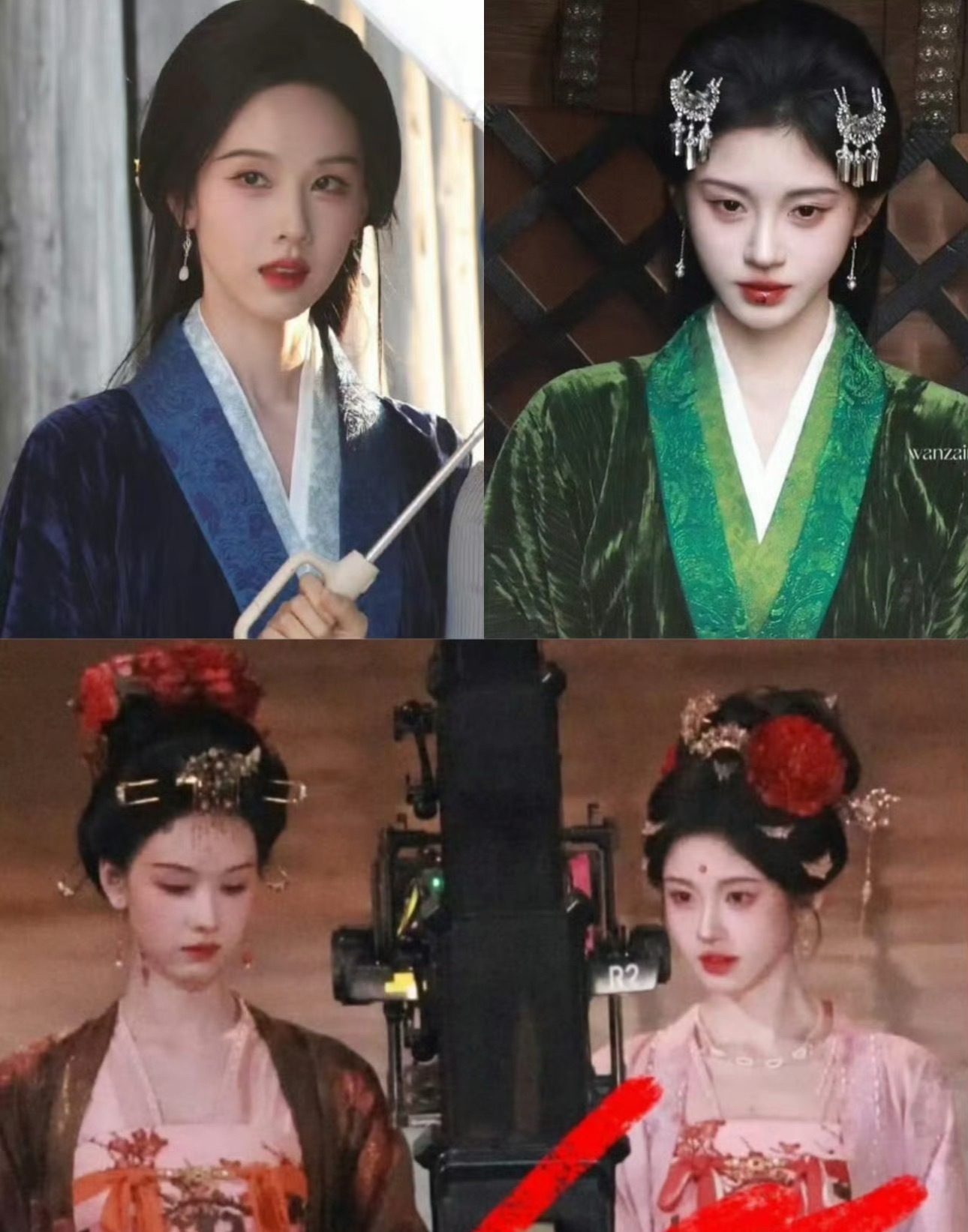不是，这剧到底在拍什么啊🤔怎么什么美丽造型都有 ​​​