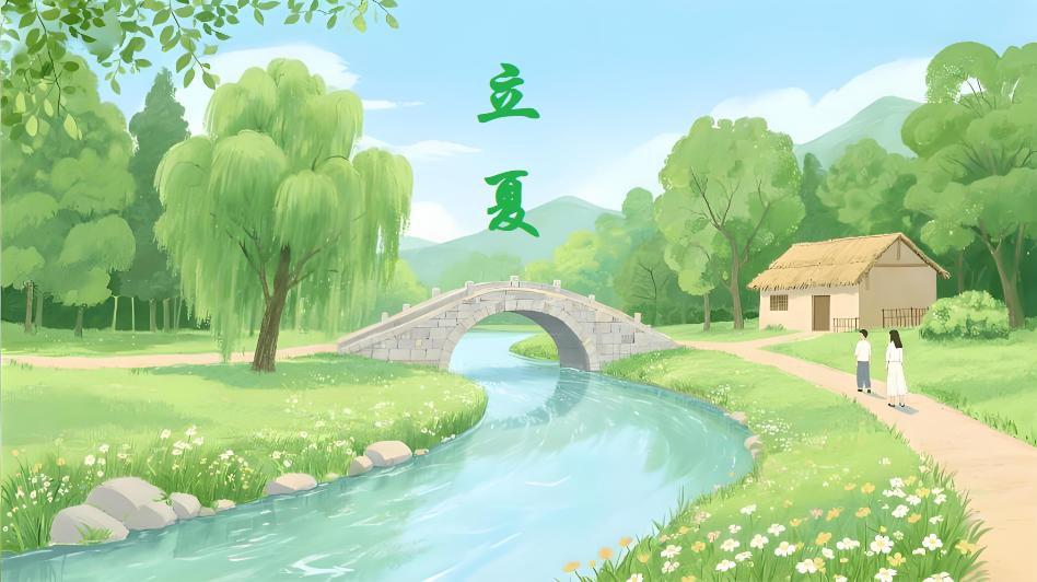 一转眼，匆匆春又归去，
5月5日19时48分我们迎来立夏节气。
“立”表示开始之