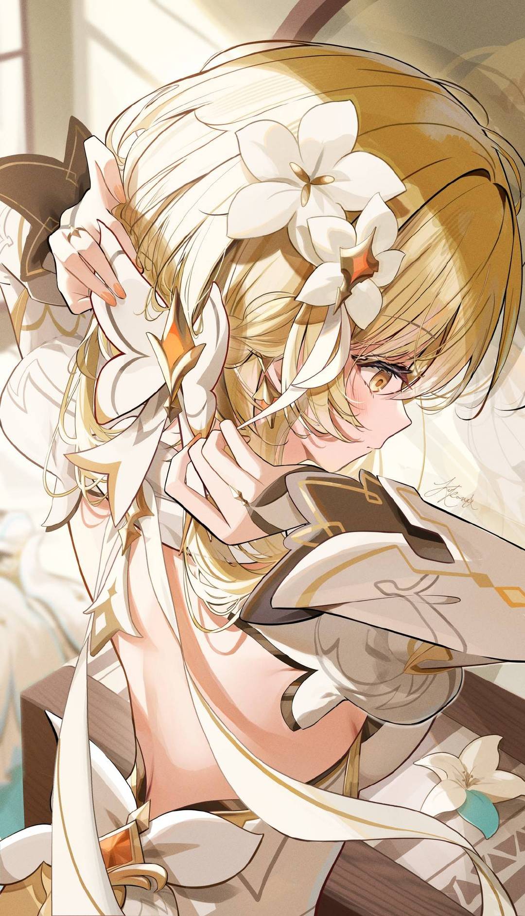 荧——原神——画师: Kokonex，网页链接