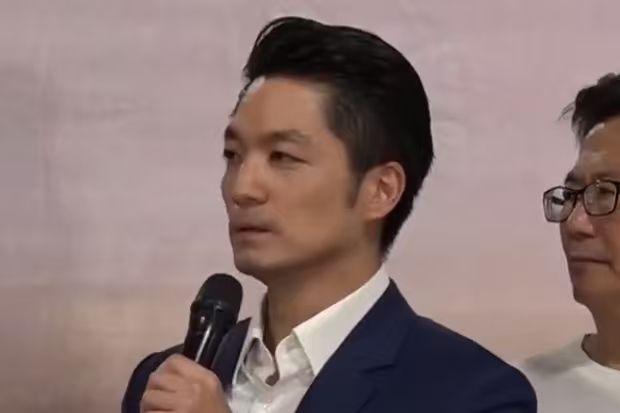 国民党台北市议员张斯纲14日上广播节目分析台北市选情，并表态反对蒋万安挑战202
