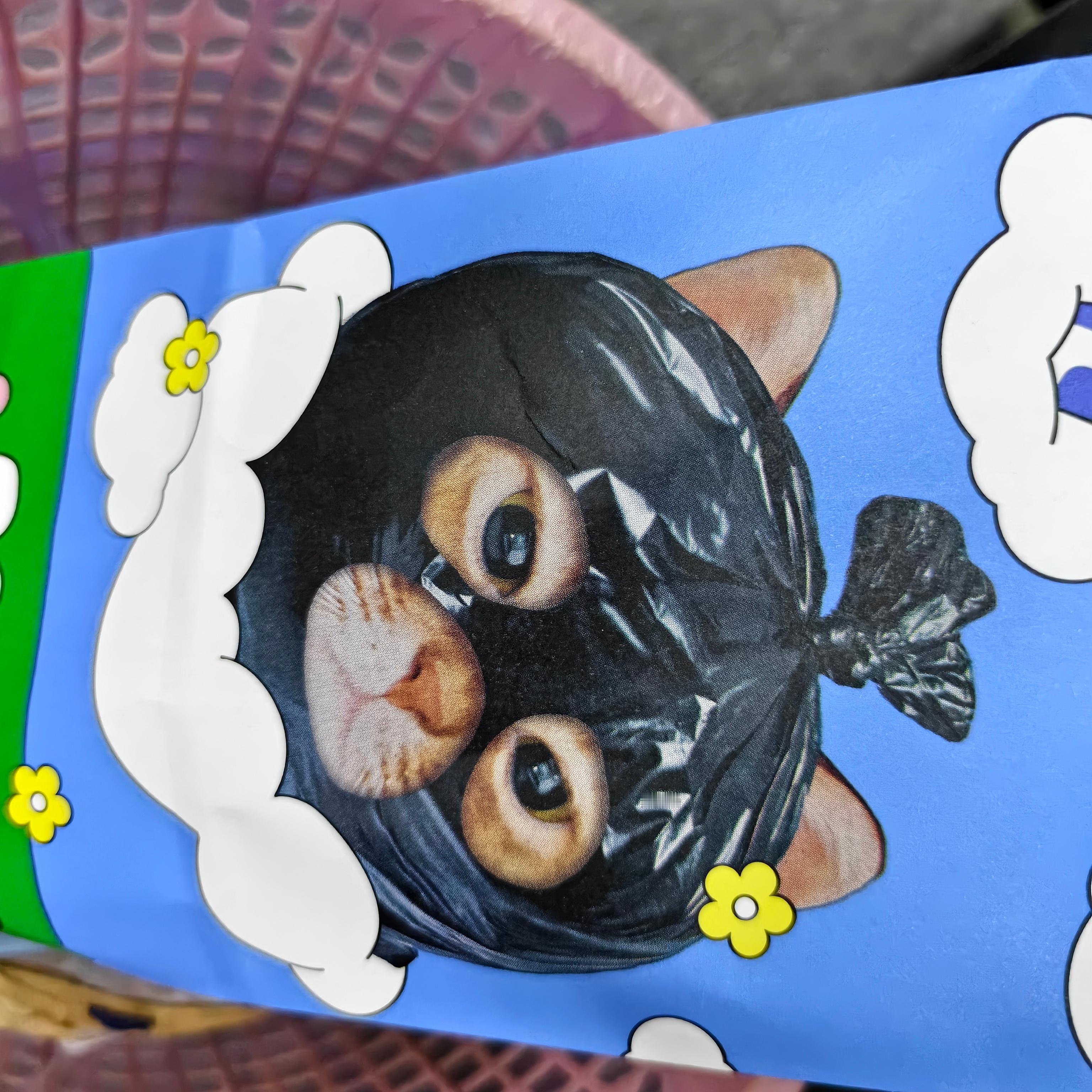 瑞幸太难喝了，这个蒙面的猫太逗了 ​​​