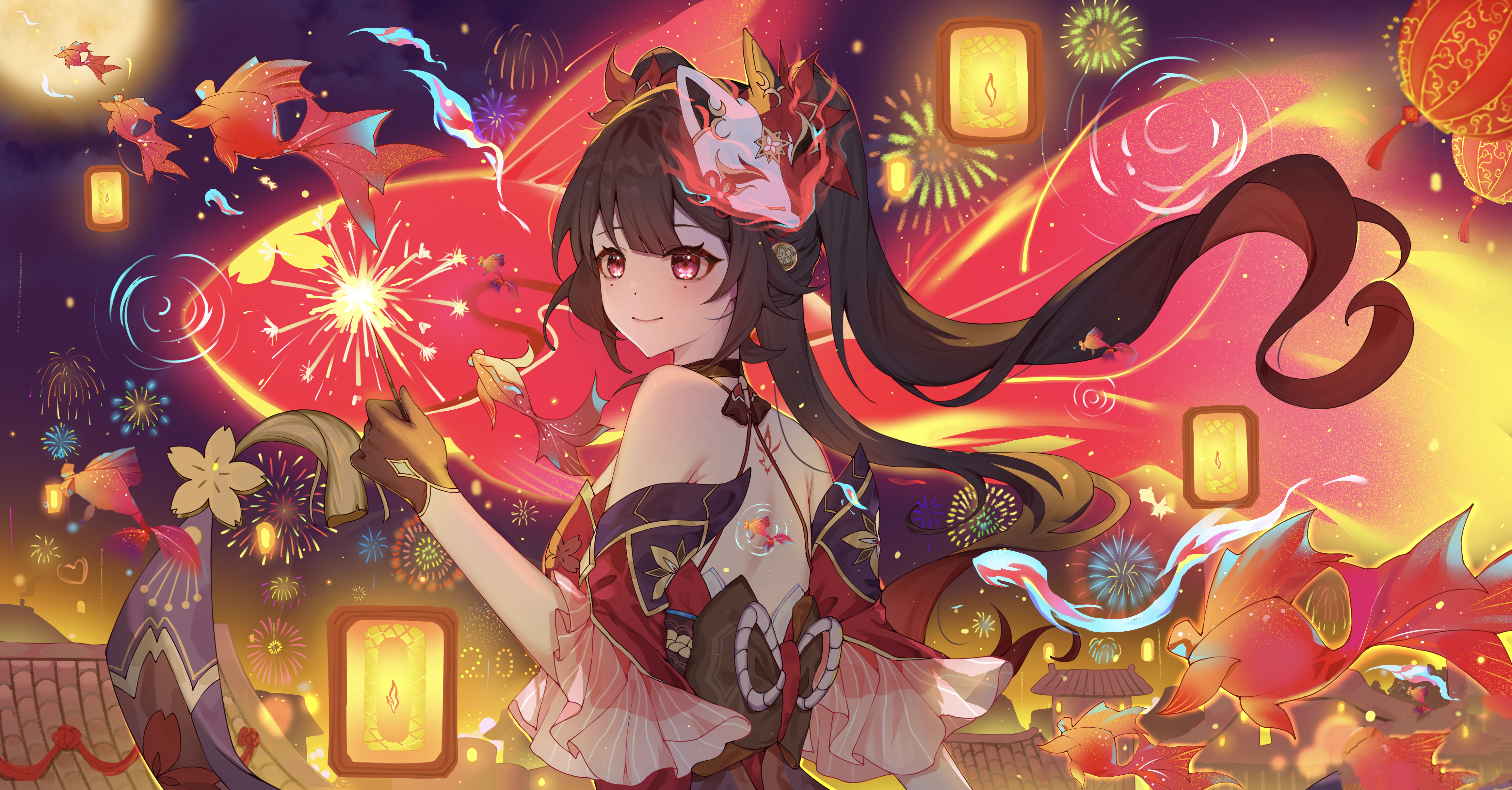 #星穹铁道1.6##崩坏星穹铁道# 【花火】绘画画师：*已授权转载 ​​​