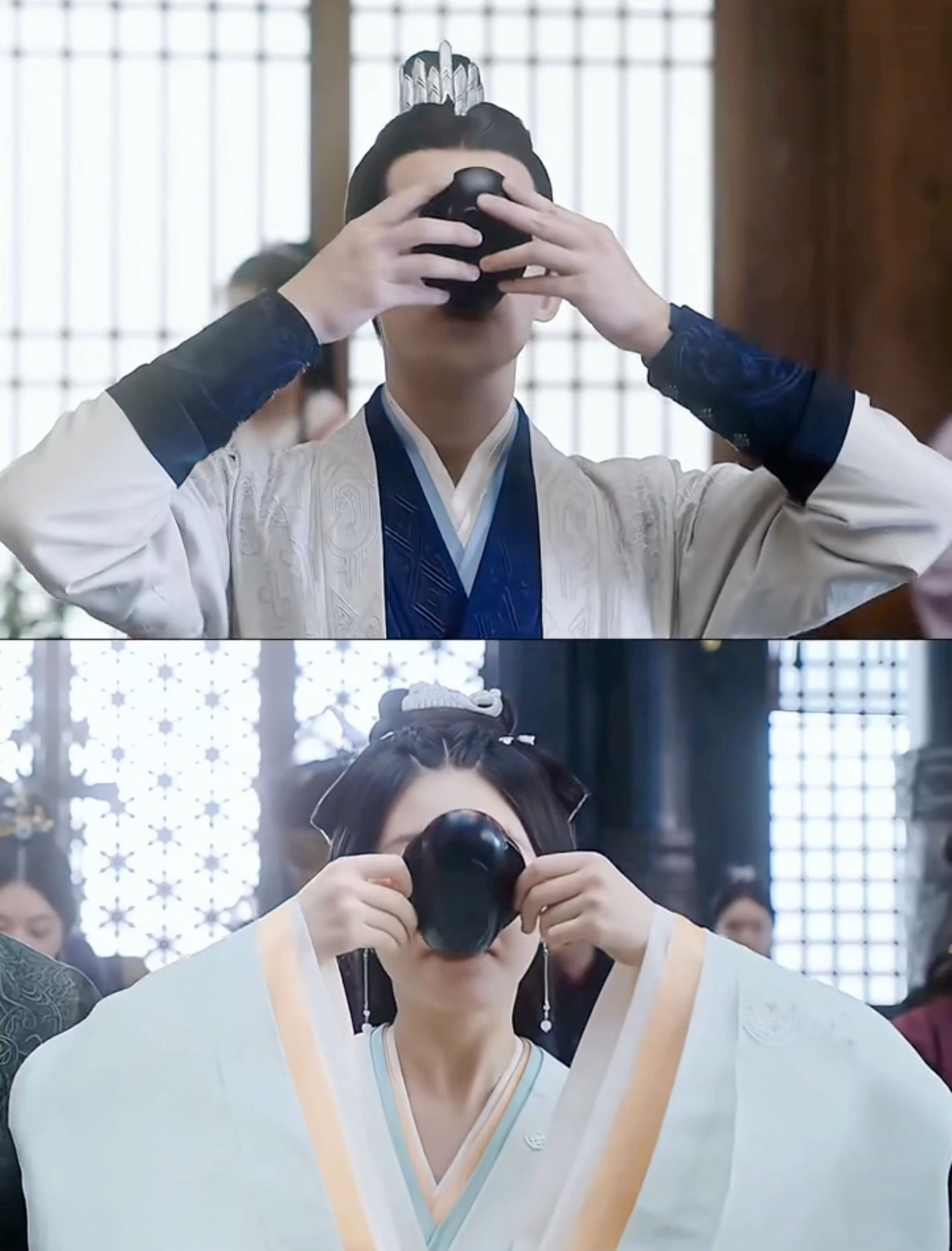 是的，嫋嫋子晟互相是极相像的💧 