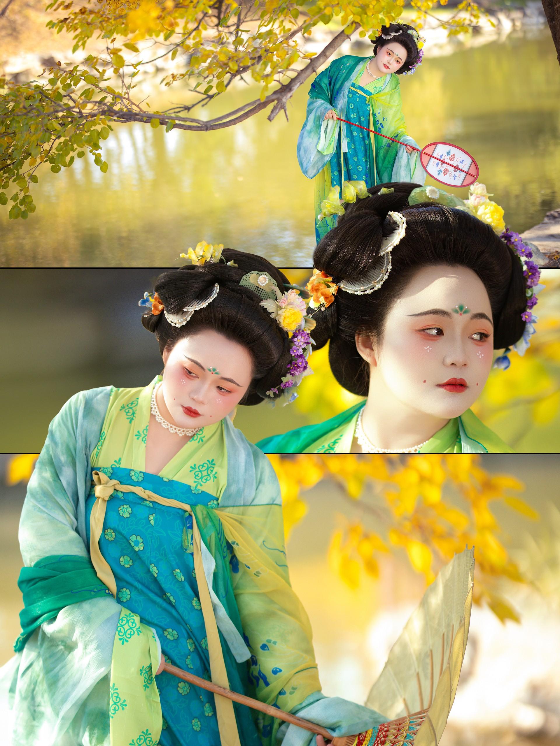 集温婉和可爱于一身的复原唐。她怎么做到又温婉又可爱的～