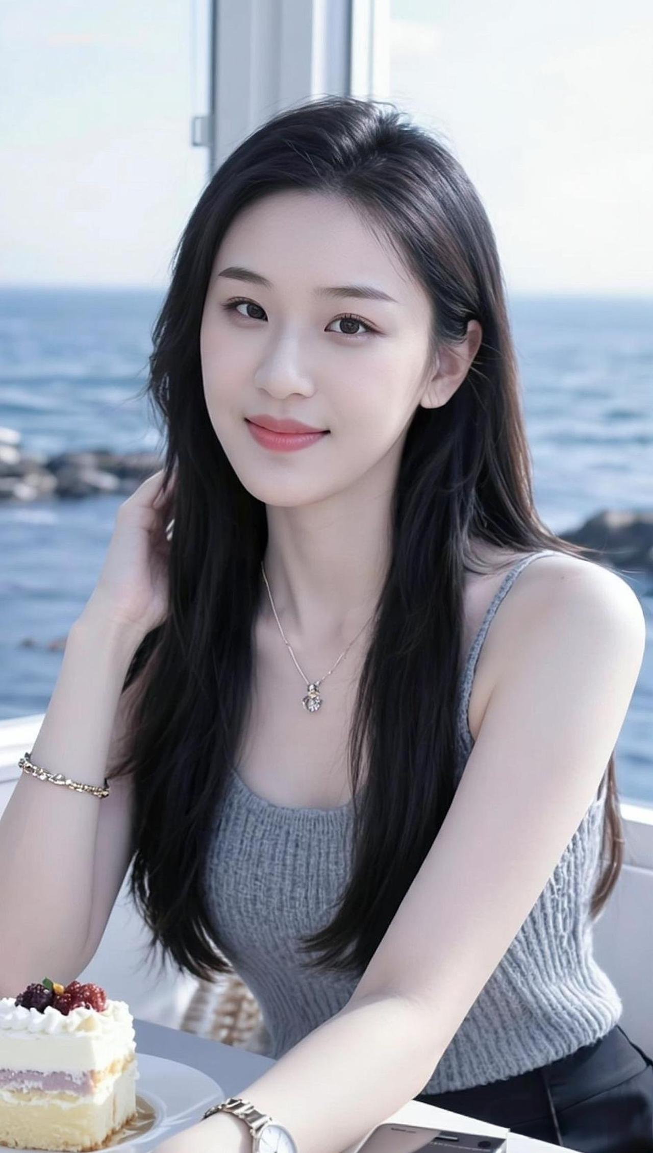 海风吹散了所有心事，甜香与温柔撞了满怀。这一刻，时光慢得像一首诗，而你，是诗里最