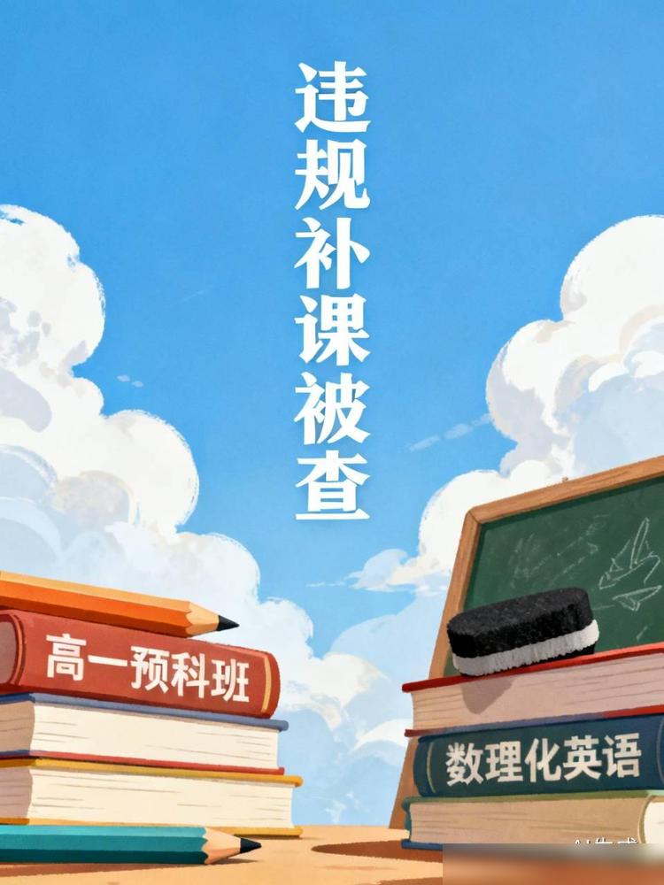 听说某地某个补课班被查了

我家前两年刚踩过同款高一预科的坑，当时也是近两百人的