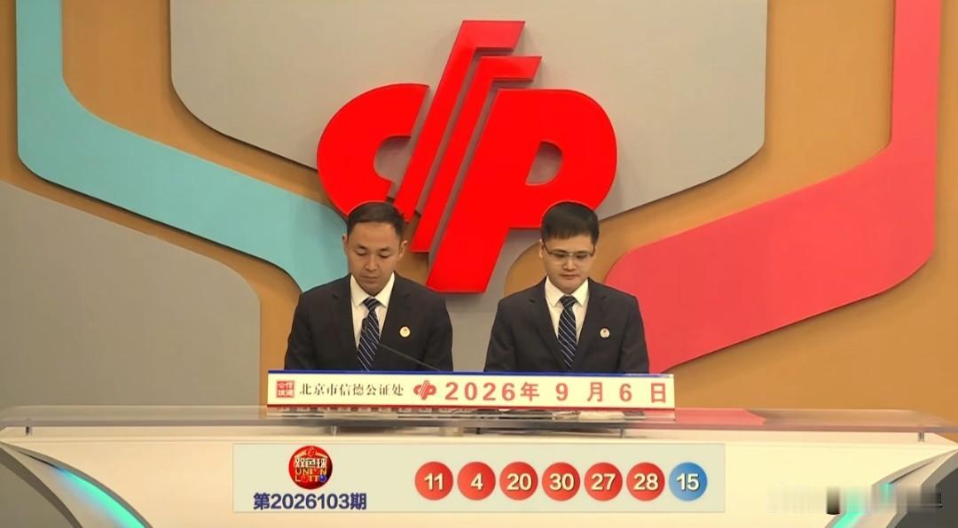 9月6日，双色球2026103期开奖，蓝球开出大号15。我选的蓝球05，这期只命