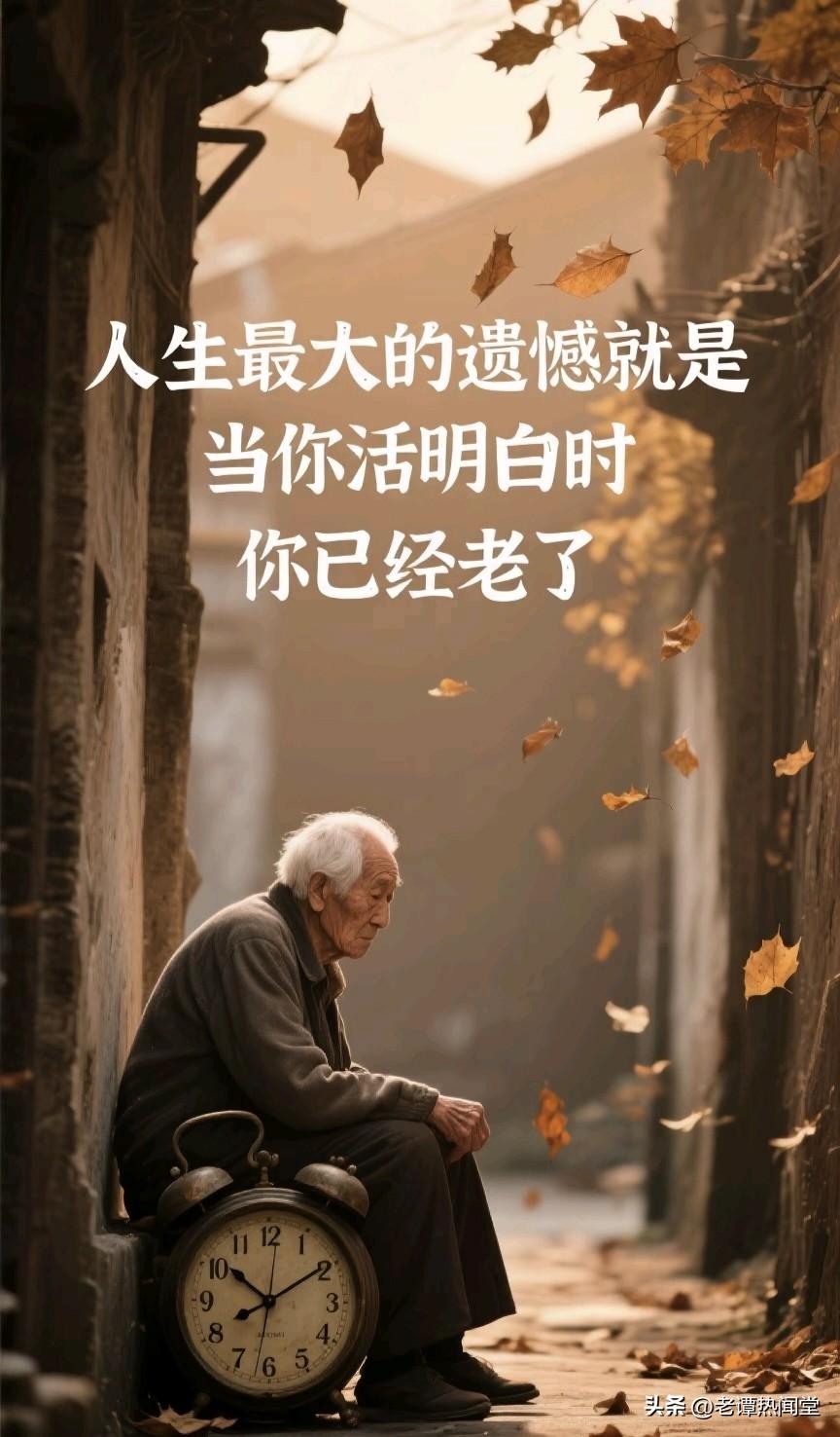 岁月催人老，半盏流年尽是沧桑
 
总以为时光漫长，青春的脚步永远不会匆忙，可不经