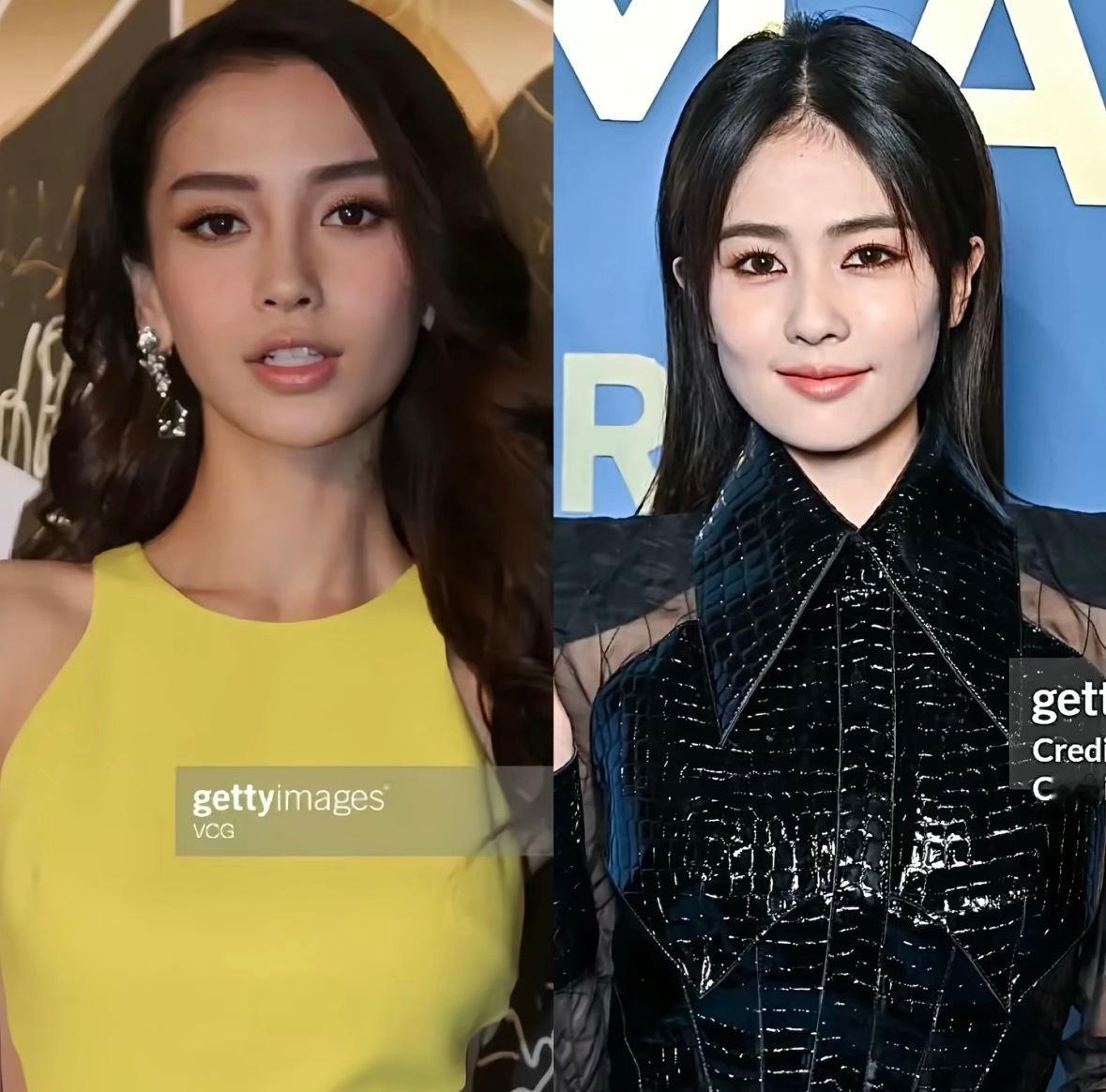 angelababy杨颖跟白鹿的生图对比你跟喜欢谁的？ 