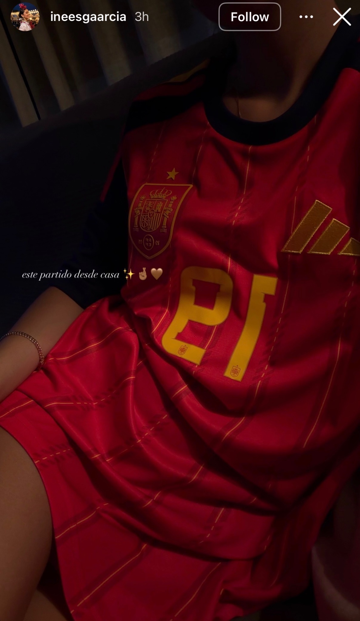 亚马尔女友Ins更新🆕❤️乌拉圭vs西班牙世界杯围观世界杯