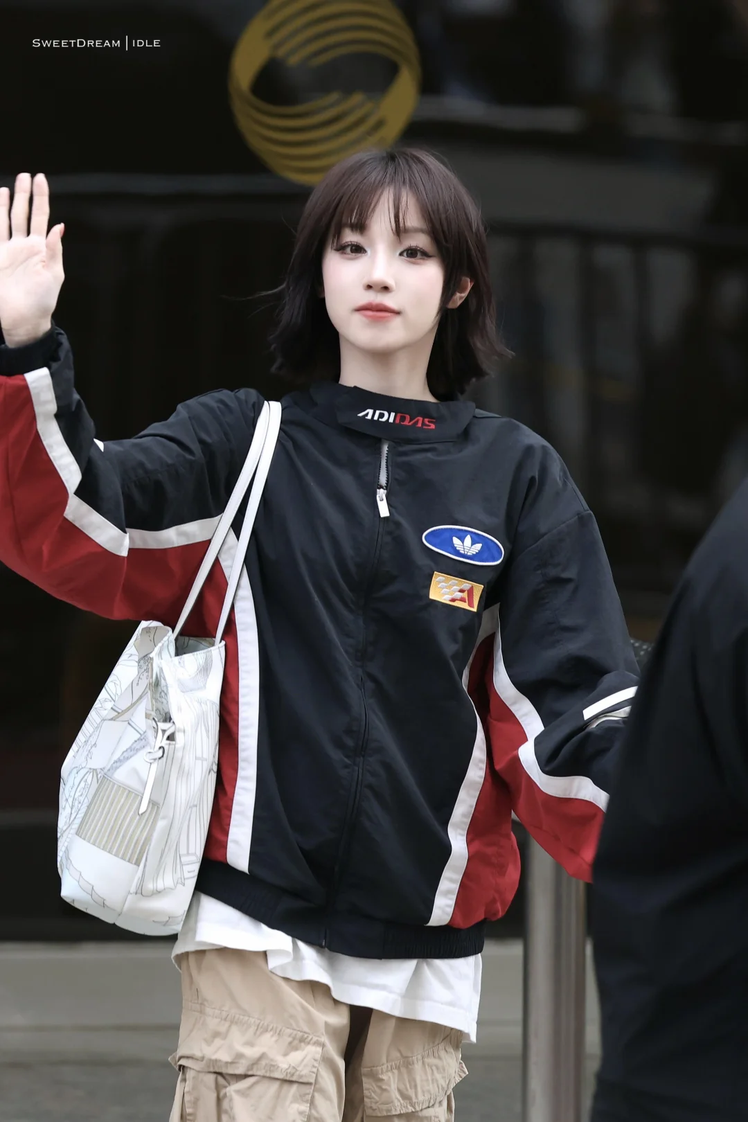 天选阿迪女 这少年感我好爱（高清饭拍）