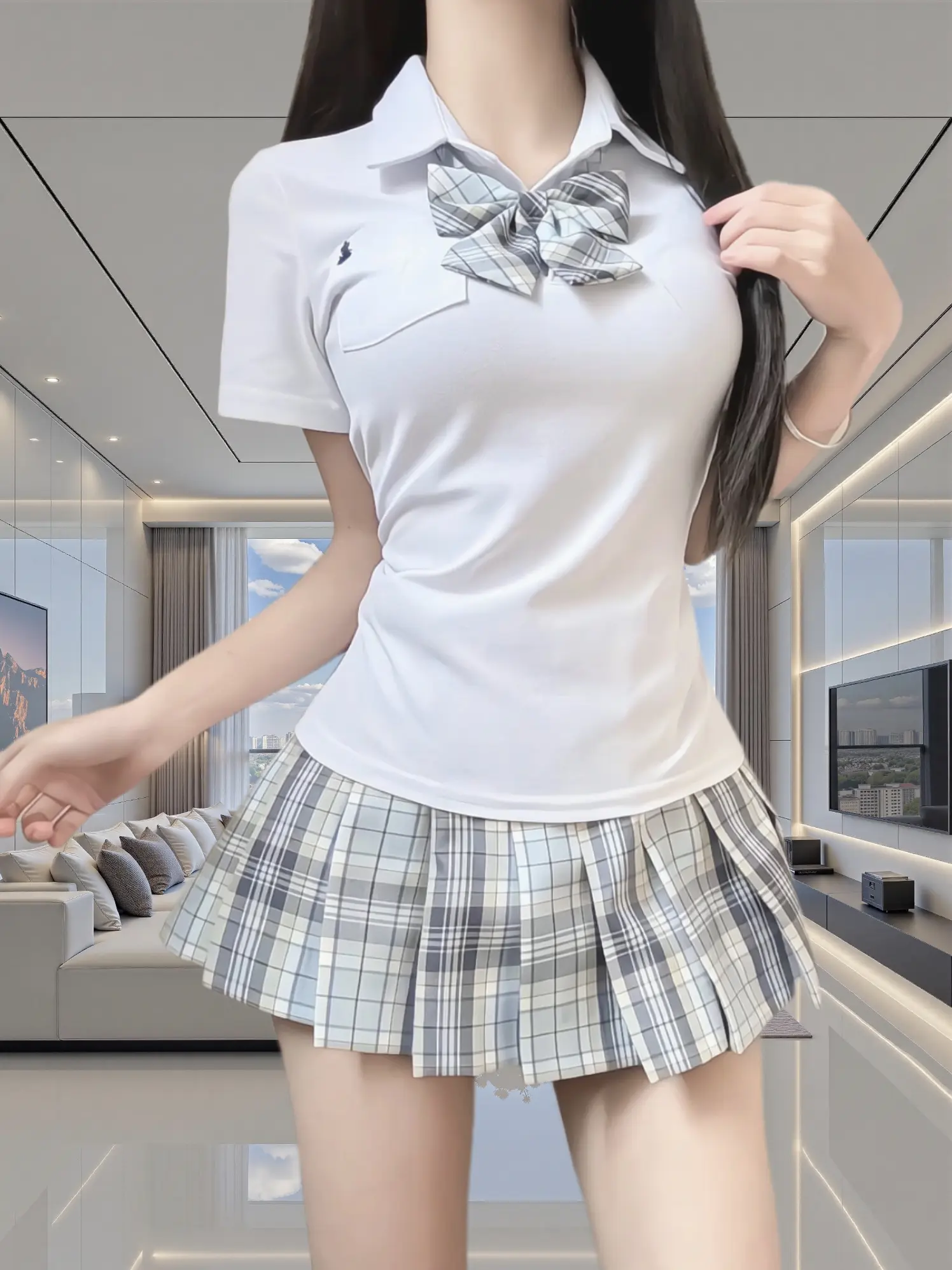 jk穿搭 女大学生 学院风穿搭