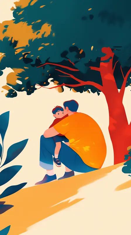 一个父亲给孩子最好的教育，绝不是当“甩手掌柜”。现在很多家庭是“丧偶式育儿”，爸