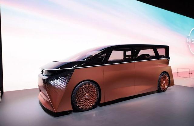 #新能源汽车# 【日产发布纯电高端MPV概念车，外观犀利、科幻】继前几周发布的H