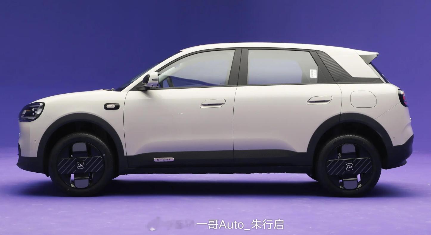 全新奇瑞QQ3实车图曝光，新车将匹配两种不同容量的磷酸铁锂电池，续航最高420公