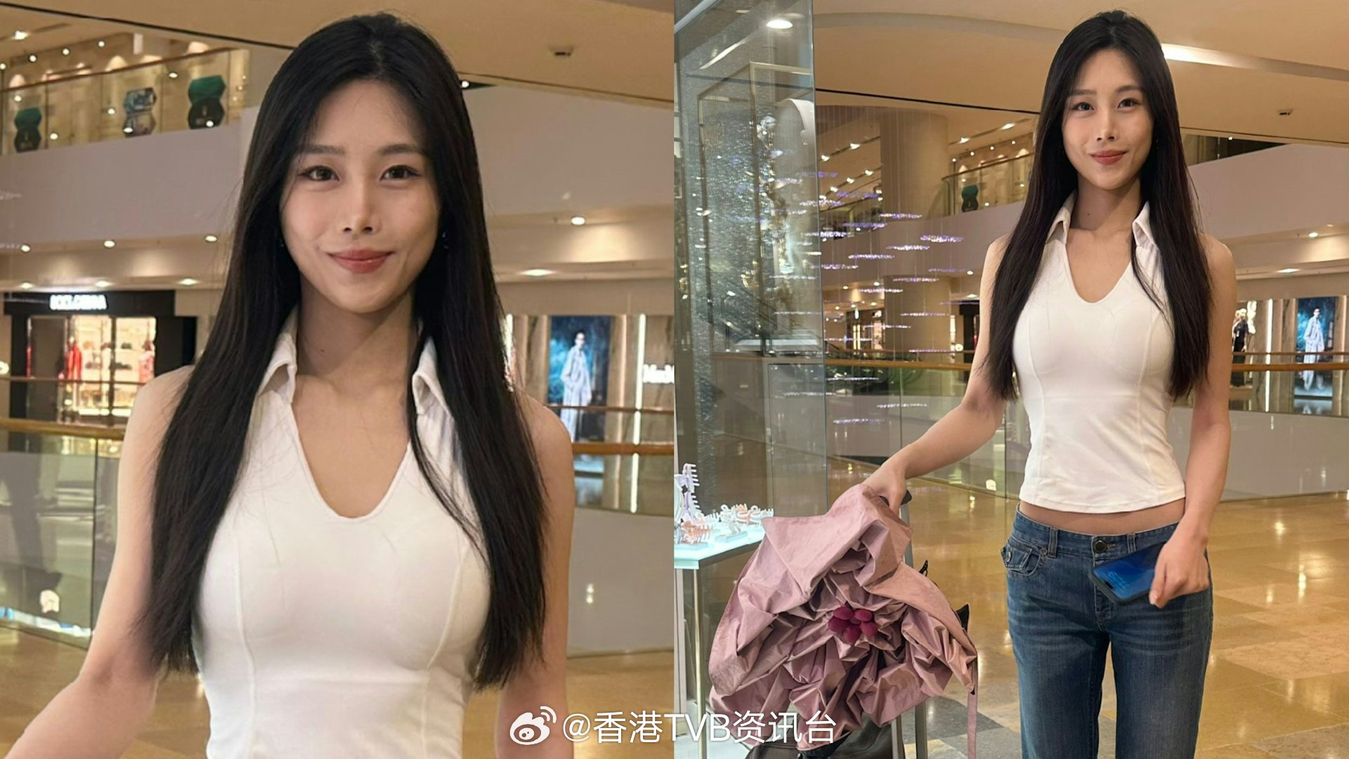 2026香港小姐首轮统一改造发型 魏欣拖行李箱姗姗到场，澄清刚从英国返港并非迟到