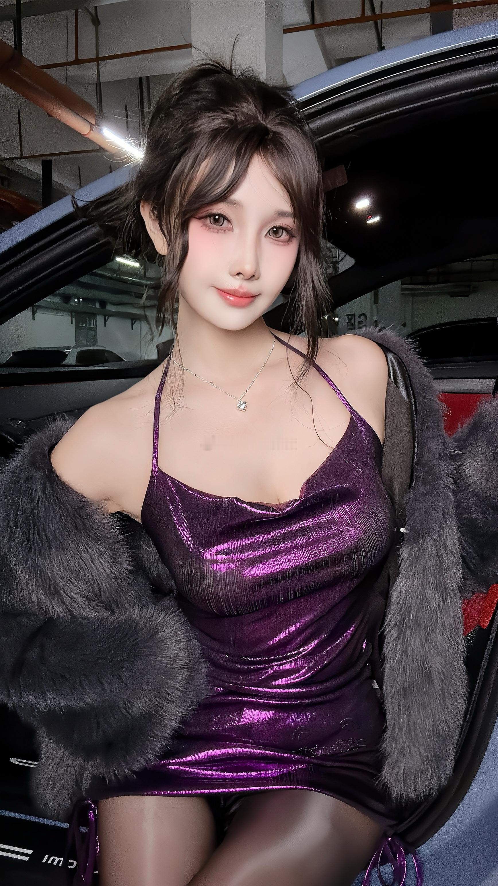 Neko_薇薇我和三坑的日常ootd  喜欢紫色的人应该都很浪漫吧💜 