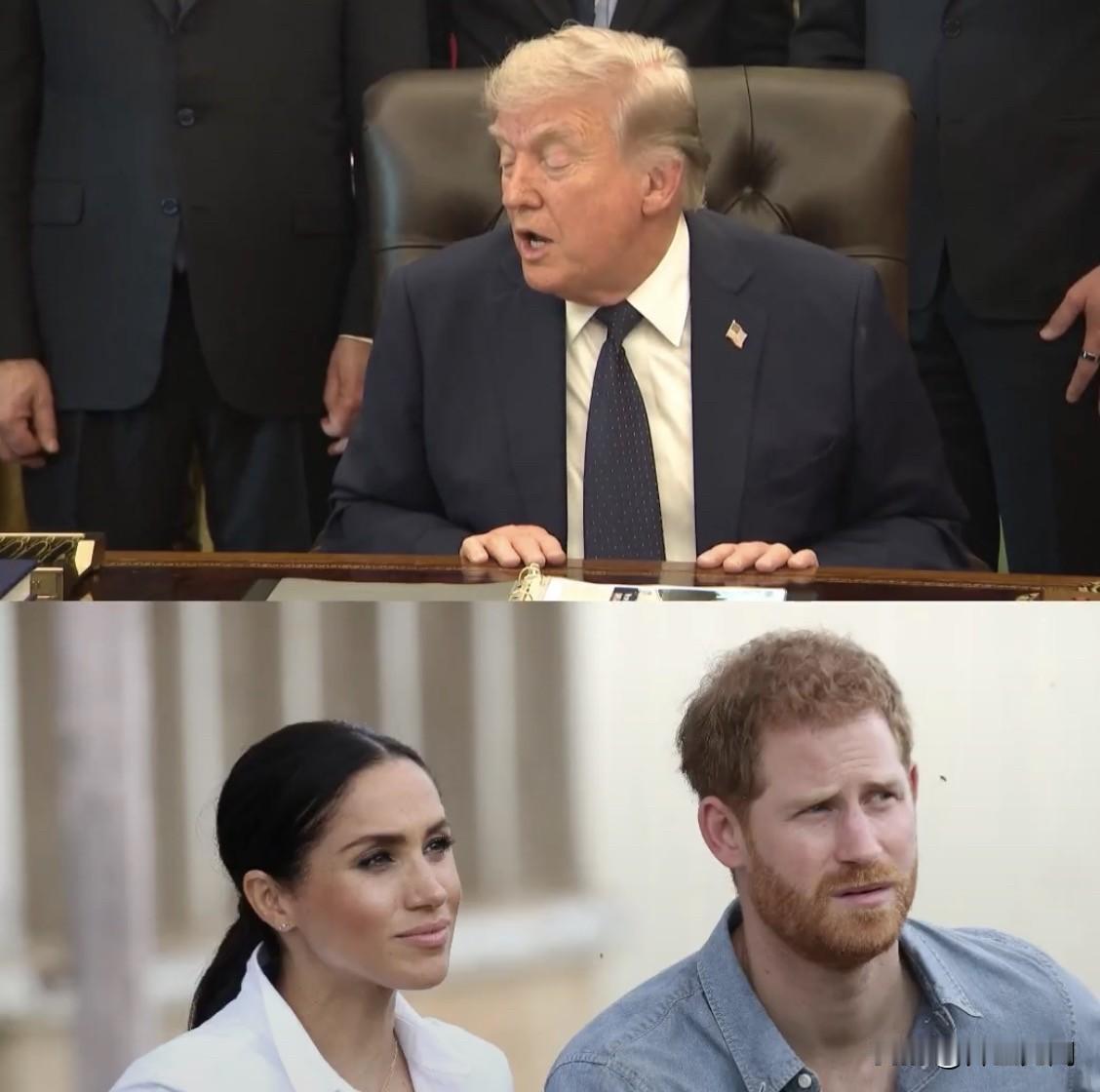 特朗普：我比哈利王子更能代表英国

特朗普嘲讽哈里王子，因为哈里王子说特朗普在结