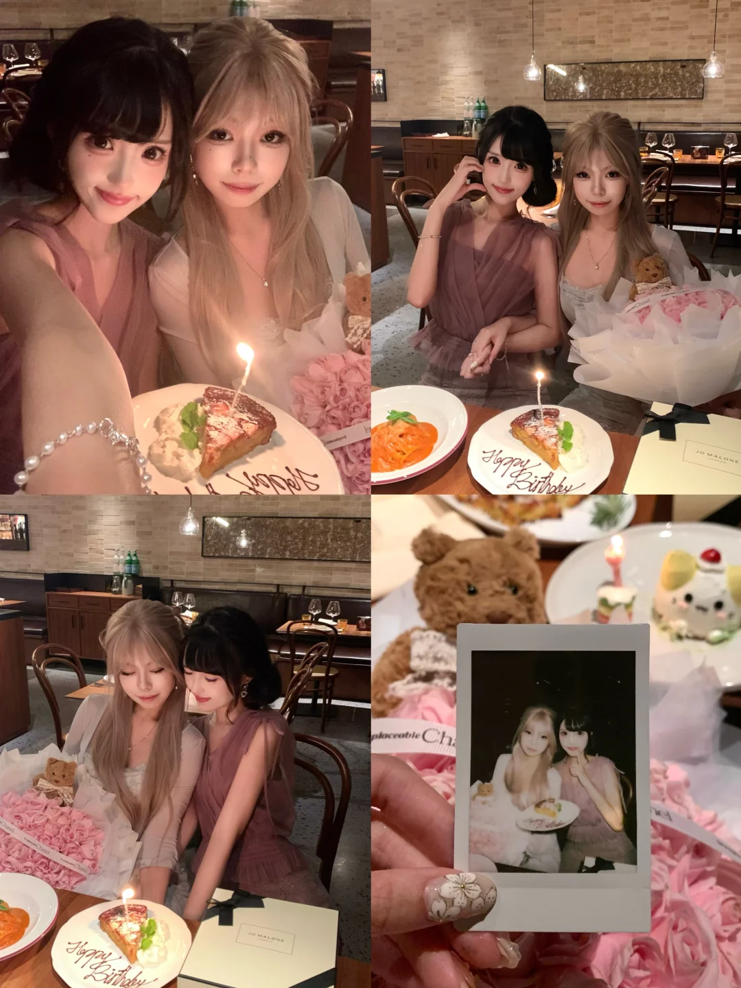 ˗ˋ🎀ˊ˗ 存一些和姐妹的生日拍照姿势.ᐟ.ᐟ