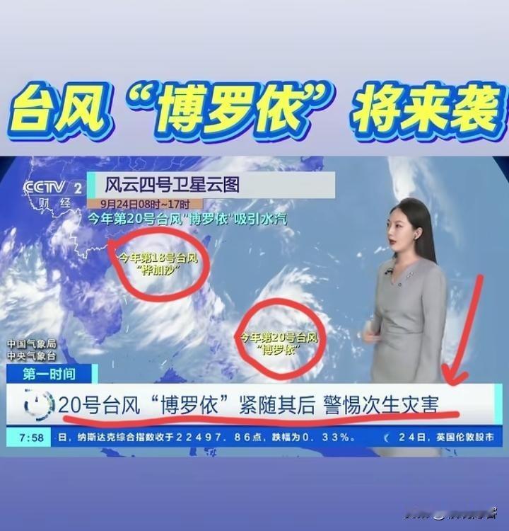 一波未平一波又起，
“桦加沙”还没走完，就又来个“博罗依”。
看新闻上说27号“