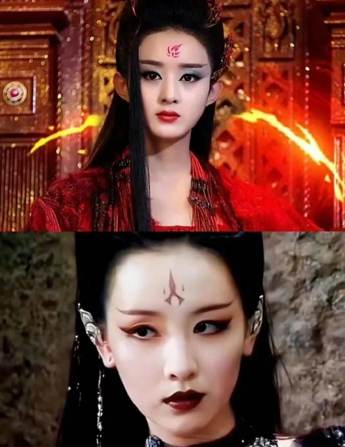 赵丽颖版花千骨和陈都灵版花千骨演员对比，
赵丽颖版的花千骨、白子画、杀阡陌太经典