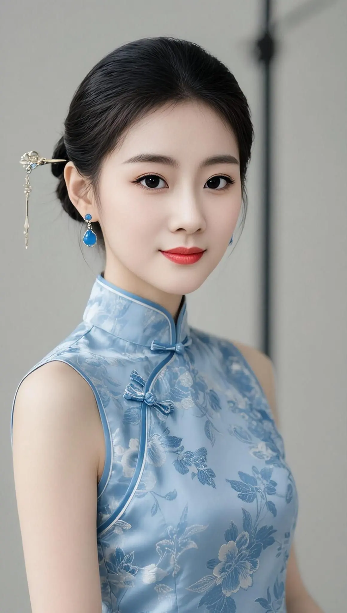 AI中式旗袍照 随变ai随便玩