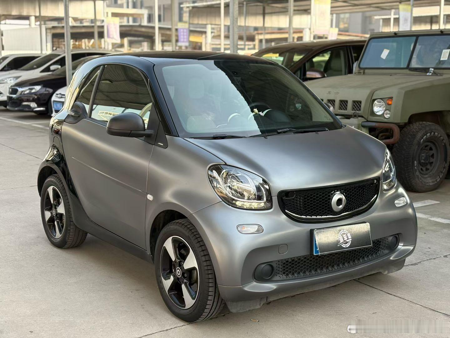 极品18年SMART 1.0战斗灰已售🛫实表3.1万公里 零出险 的抢手货卖本