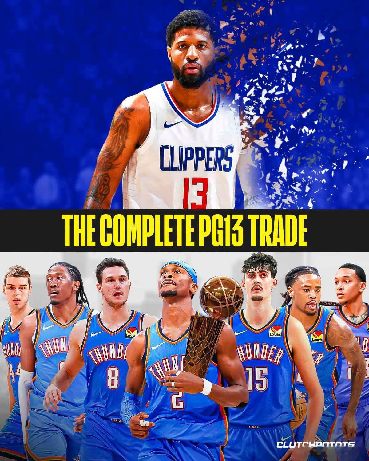 美媒：保罗·乔治的这笔大交易终于彻底了结🔥随着2026年NBA选秀首轮落幕，当