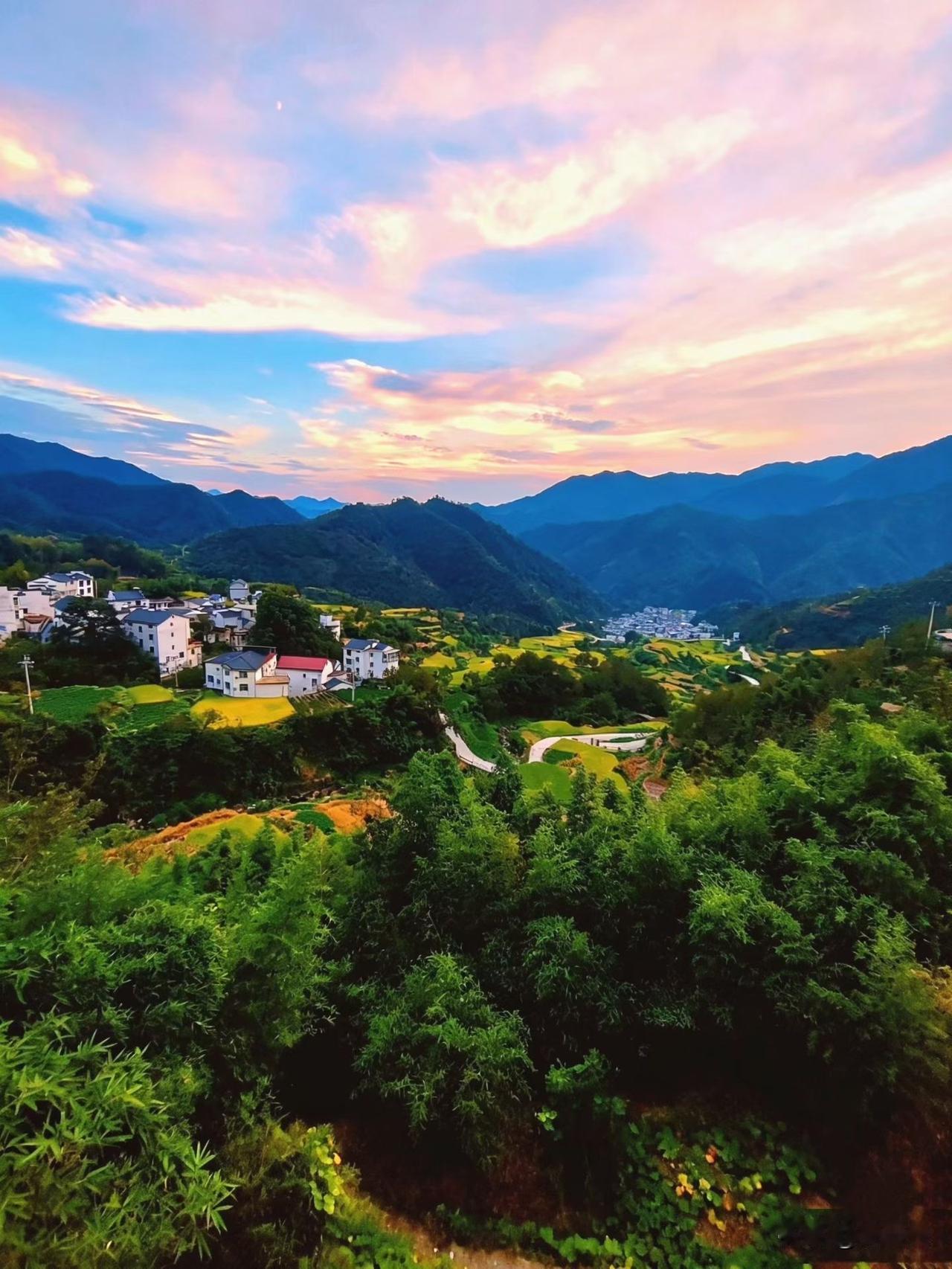 秋天的山野